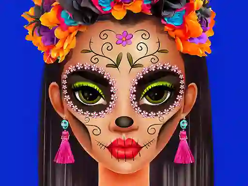 Permainan Halloween Makeup Trends secara online