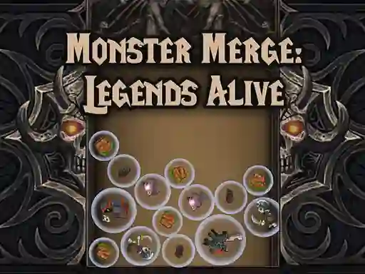Permainan Monster Merge Legends Alive secara online