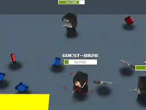 Permainan Top Shooter io secara online
