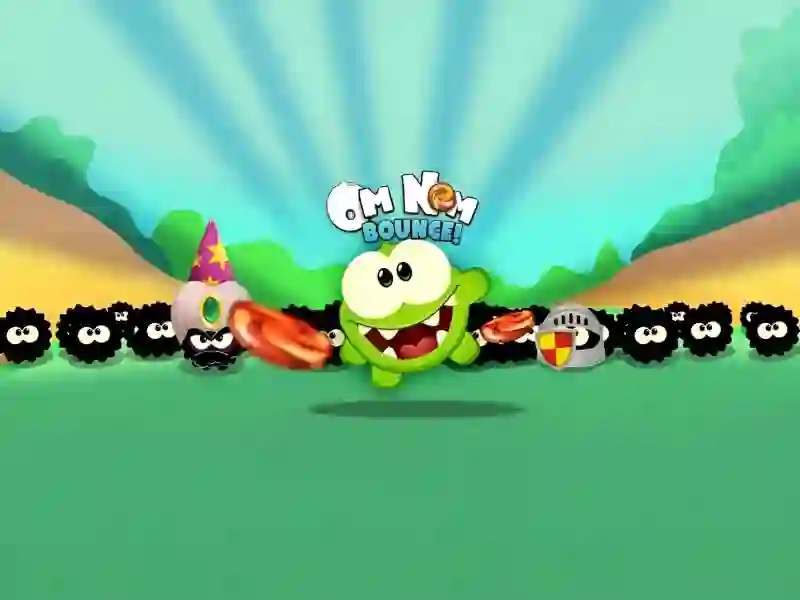 Permainan Om Nom Bounce secara online
