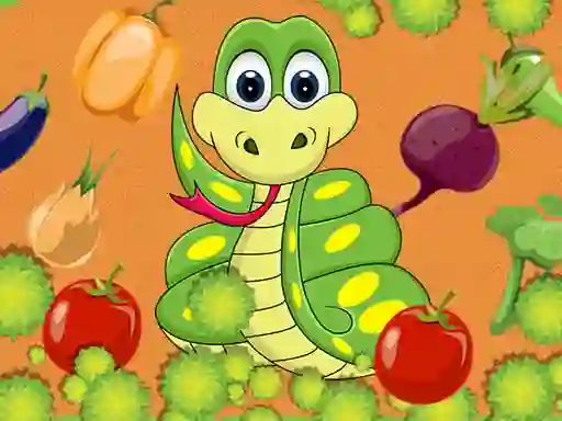 Permainan Vegetable Snake secara online