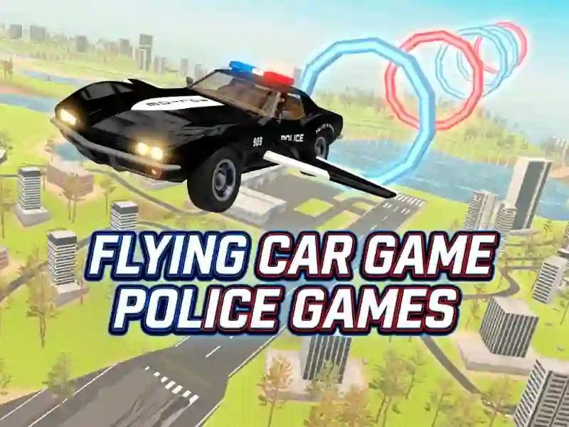 Permainan Flying Car Game Police Games secara online