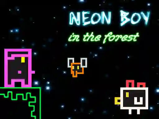 Permainan Neon Boy in the forest secara online