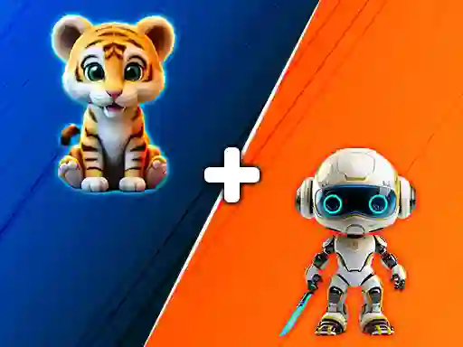 Permainan Animals Mix Up AI Hybrid secara online