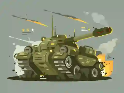 Permainan Military Vehicles Match 3 secara online