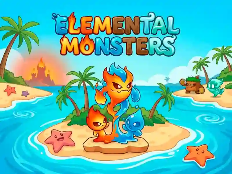 Permainan Elemental Monsters: Merge & Evolution secara online