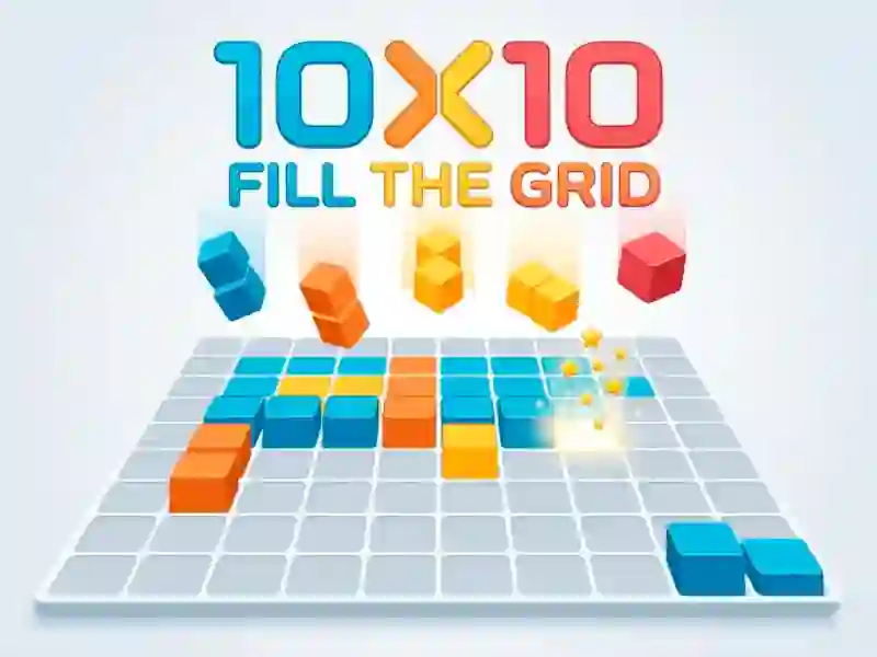 Permainan 10x10 Fill The Grid secara online