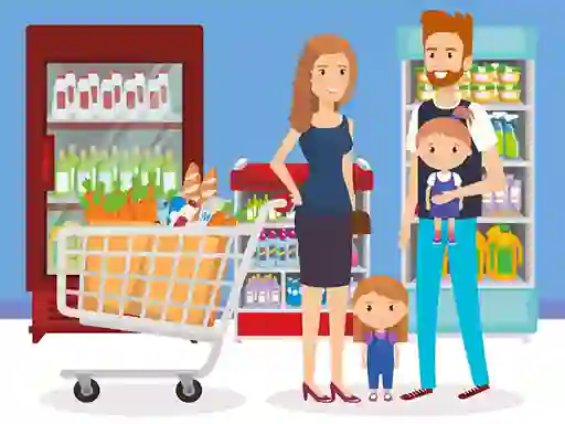 Permainan Happy Shopping Jigsaw secara online