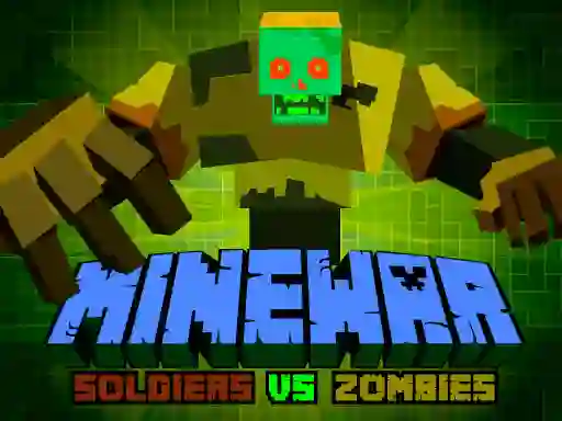 Permainan Minewar Soldiers vs Zombies secara online