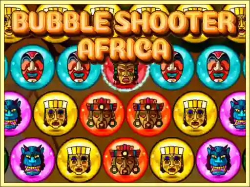 Permainan Bubble Shooter Africa secara online