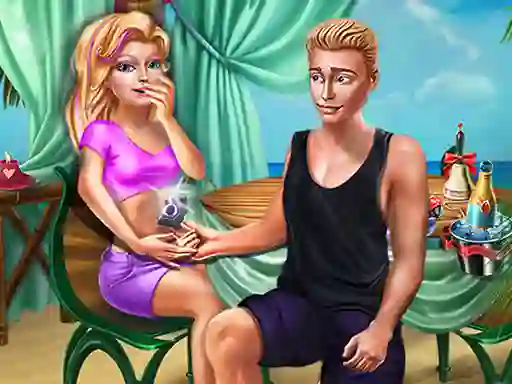 Permainan Ellie Beach Proposal secara online