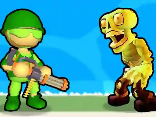 Permainan Destruction of Stickman Zombie secara online