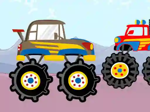Permainan Fun Monster Trucks Jigsaw secara online