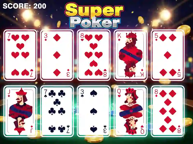 Permainan Super Poker secara online