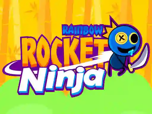 Permainan Rainbow Rocket Ninja secara online