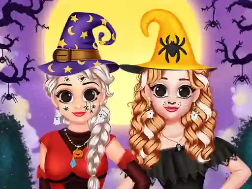Permainan BFFs Hello Halloween secara online