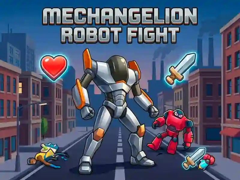Permainan Mechangelion Robot Fight secara online