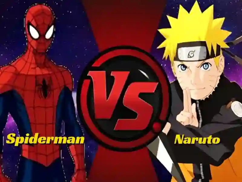 Permainan Spiderman Vs Naruto secara online