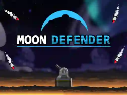 Permainan Moon Defender secara online
