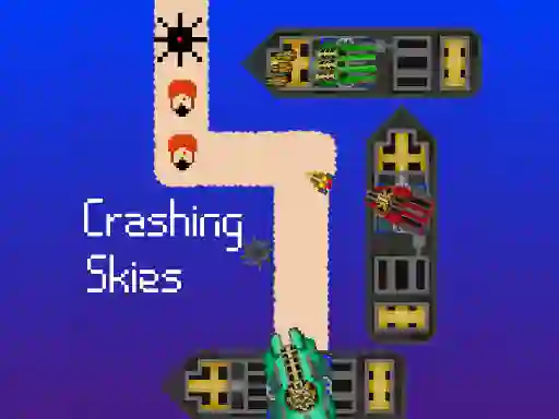 Permainan Crashing Skies secara online