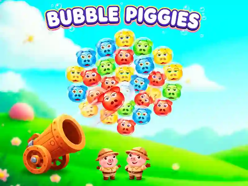 Permainan Bubble Piggies secara online