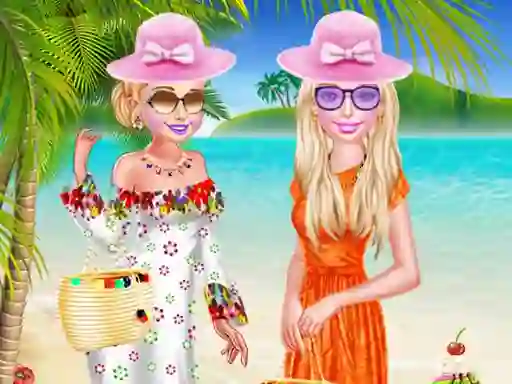 Permainan BFF Spring Beach Holiday secara online