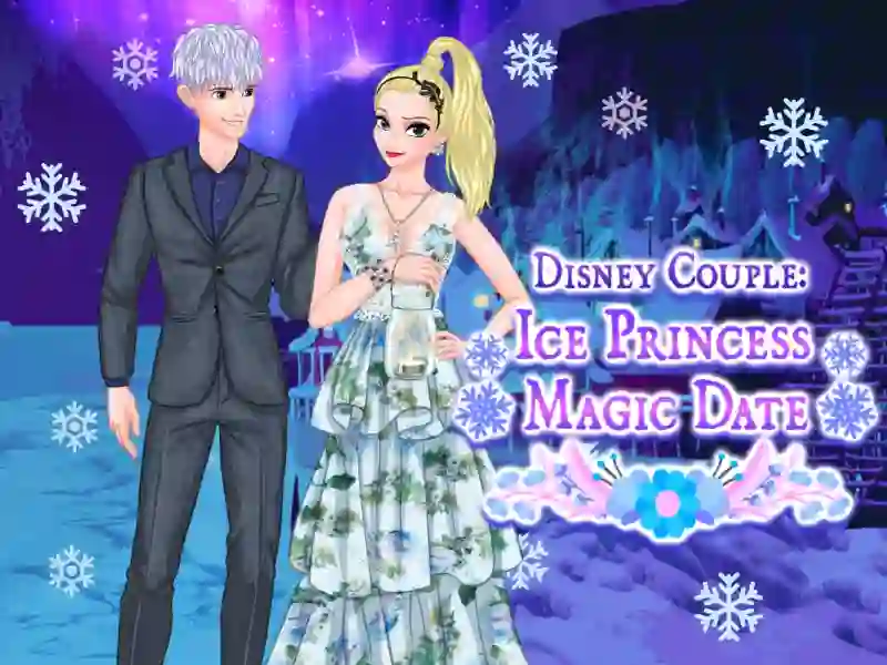 Permainan Ice Couple Princess Magic Date secara online