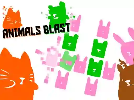Permainan Animals Blast secara online