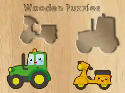 Permainan Wooden Shapes secara online