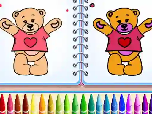 Permainan Cute Teddy Bear Colors secara online
