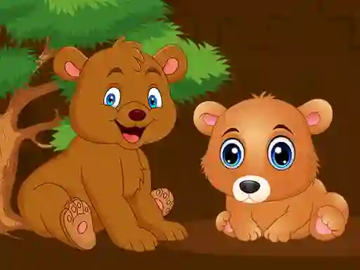 Permainan Baby Bear Jigsaw secara online