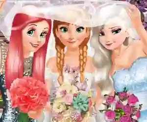Permainan Bride and Bridesmaides Dress up secara online