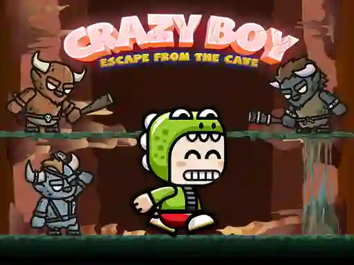 Permainan Crazy Boy Escape From The Cave secara online