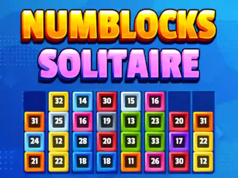 Permainan Numblocks Solitaire secara online