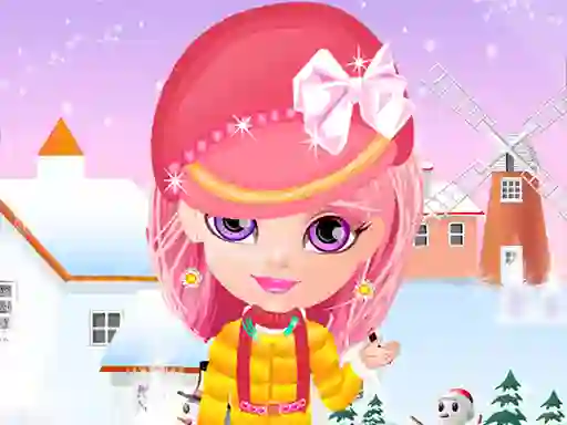 Permainan Baby Halen Winter Dress Up secara online