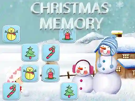 Permainan Christmas Memory secara online
