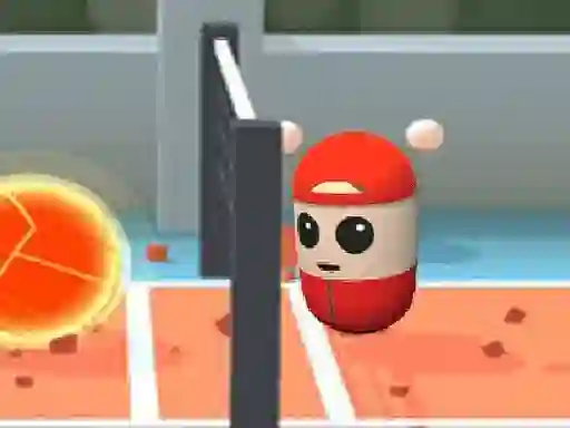 Permainan Cartoon Volley Fun secara online