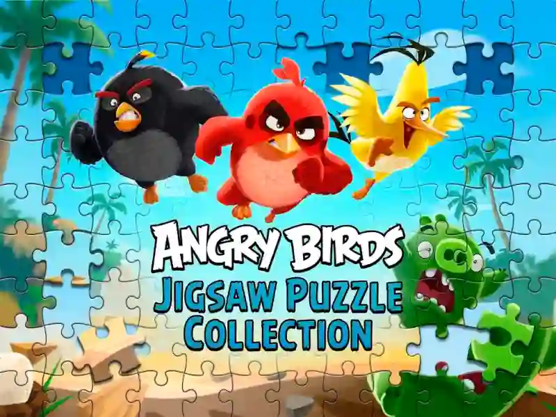Permainan Angry Birds Jigsaw Puzzle Collection secara online