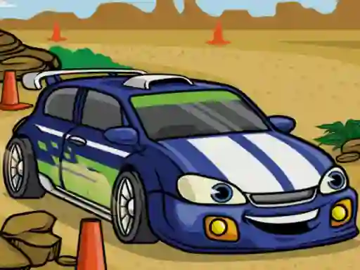Permainan Racing Cartoons Jigsaw secara online