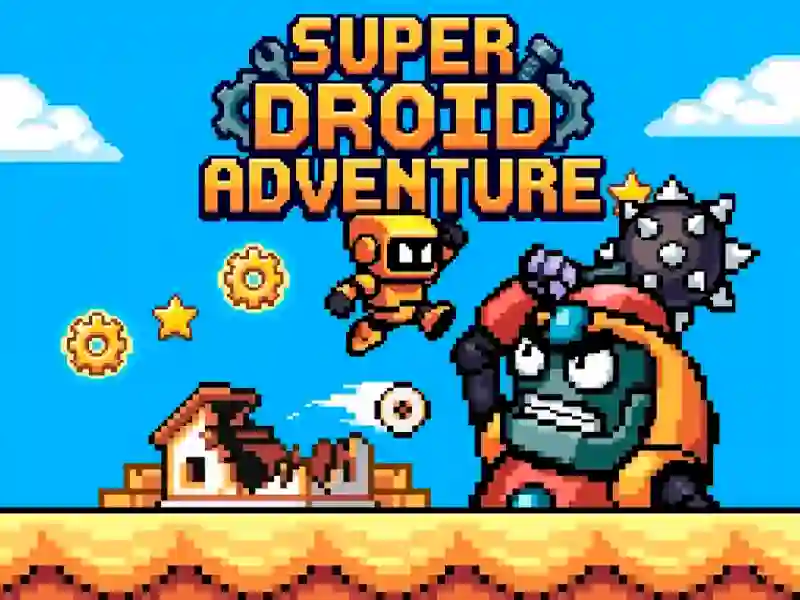 Permainan Super Droid Adventure secara online