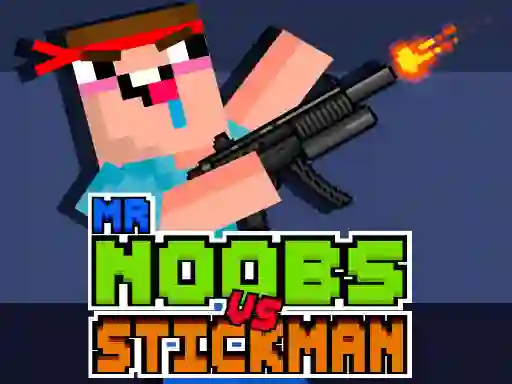 Permainan Mr Noobs vs Stickman secara online