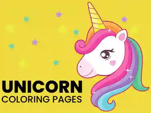 Permainan Unicorn Coloring Pages secara online