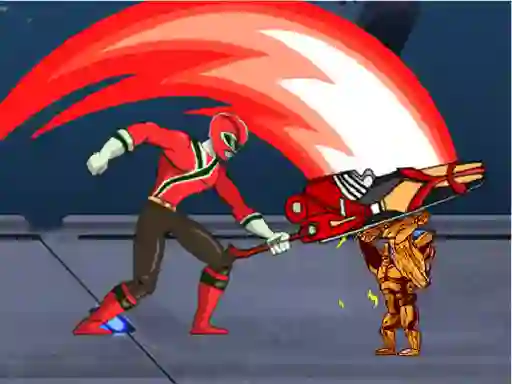 Permainan Power Rangers Space war secara online
