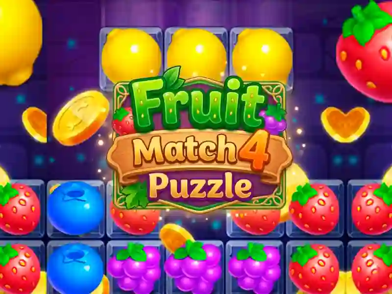 Permainan Fruit Match4 Puzzle secara online