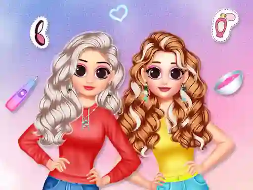 Permainan Besties Makeover Salon secara online