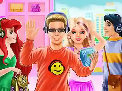 Permainan Princesses High School Trends secara online