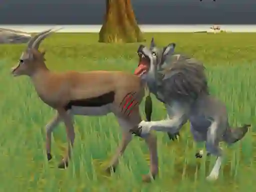 Permainan Wolf Life Simulator secara online