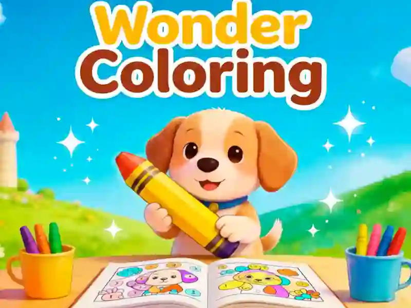 Permainan Wonder Coloring secara online