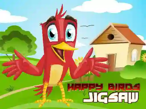 Permainan Happy Birds Jigsaw secara online