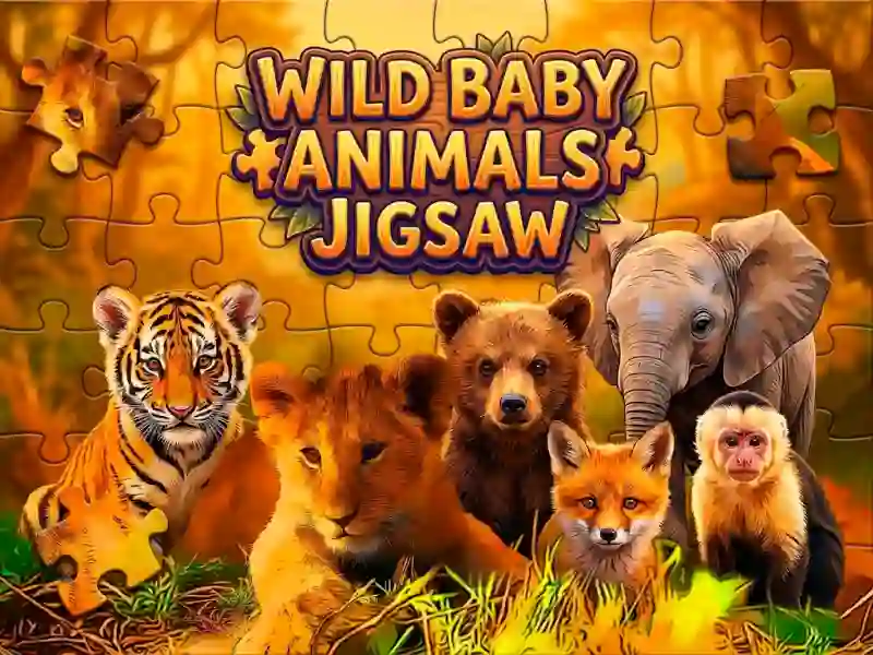 Permainan Wild Baby Animals Jigsaw secara online
